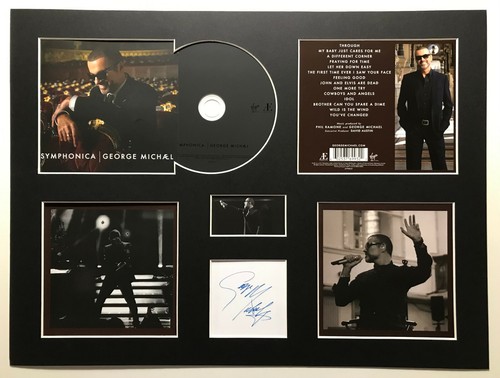 George michael signed - george,
