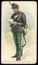 American Tobacco Co. - 'Military Uniforms C.  (T.413)' (c1895) - The Cameroni...