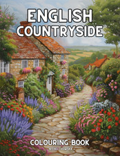English countryside colouring - countryside,