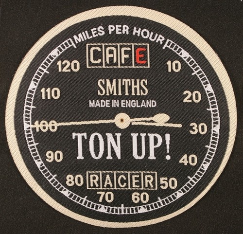 Ton woven iron patch - woven,