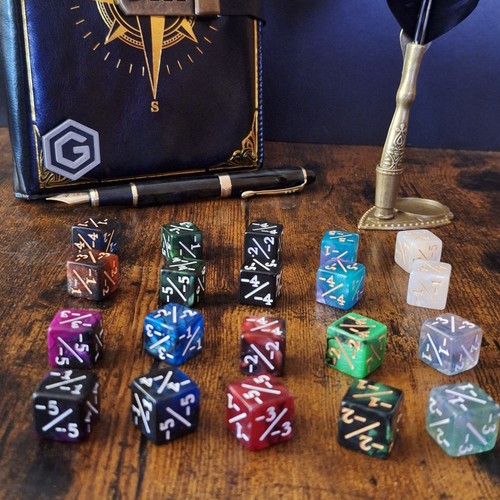 Mtg counter dice 16mm - mtg,