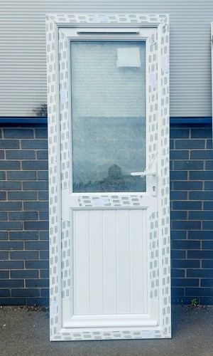 New white upvc door 790mm - new, *