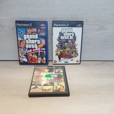 Grand Theft Auto Collection: Vice City San Andreas and GTA3 PS2 Game Bundle VGC