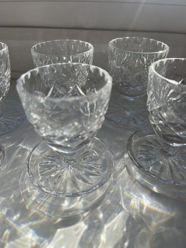 Vintage set cut crystal - cut,