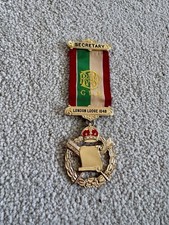 Royal Antediluvian Order of Buffaloes RAOB Jewel Secretary London Lodge 1046