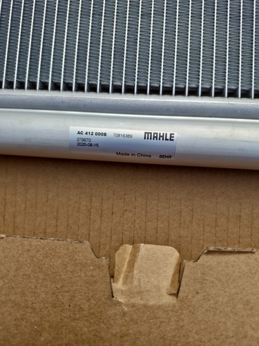 Mahle 412 000s condenser - ac,