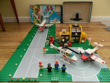 Lego Town – 6392 Airport + 6687 Plane – Instructions – Vintage Sets