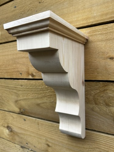 Pair bespoke wooden - a,