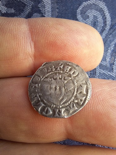 Nice edward silver penny - edward, i,