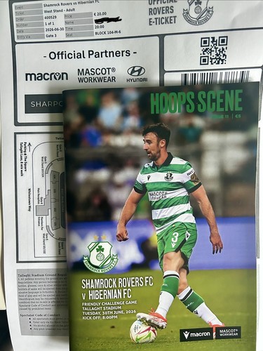 Shamrock rovers hibernian fc - shamrock, v