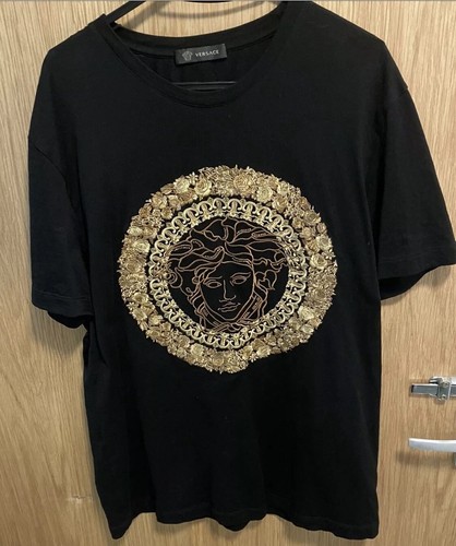Versace shirt embroidered - versace,