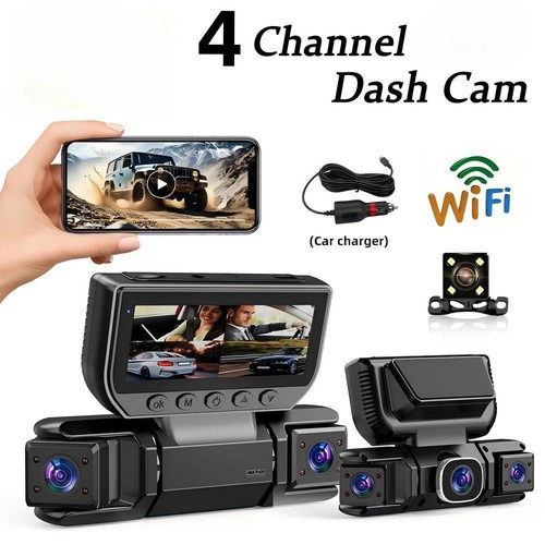 360 car dvr wifi 4channels - dvr,