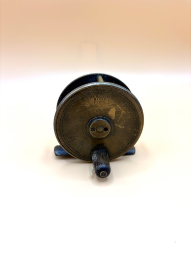 Malloch brass trout fish reel