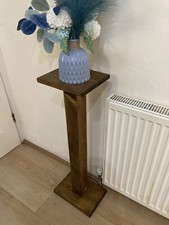 Tall Wooden Display Pedestal