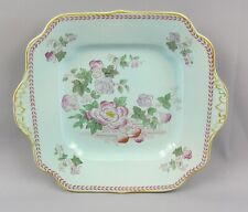  Adams MTEZ Calyx Ware Ironstone 9" Sandwich Cake Plate Platter
