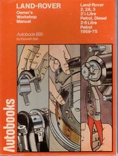 Autobook Land Rover 1959-75 Owners Workshop Manual 895 Petrol & Diesel