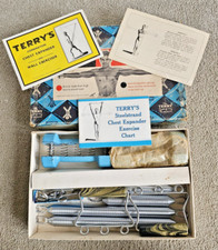 Vintage Terry's Steelstrand Exerciser Complete Home Gym 1960's Rare Boxed  P684