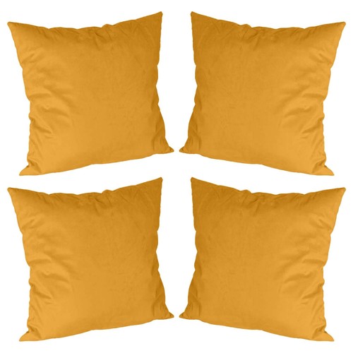 Velvet cushions filled - velvet, or