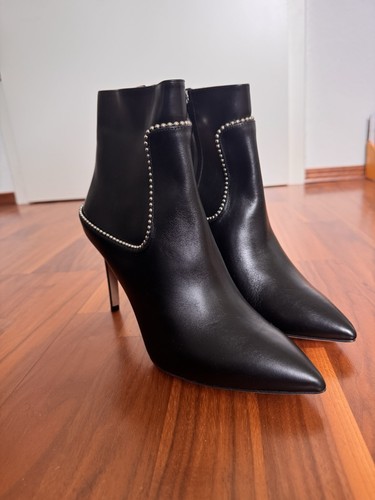 Hugo boss leather ankle boots - hugo,
