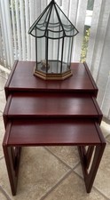 Vintage Danish Mahogany Nest