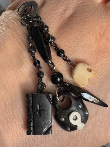 Victorian trio charms fob - of,