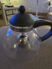 Glass Teapot with Infuser Strainer for Loose Tea - Bought in Karaca