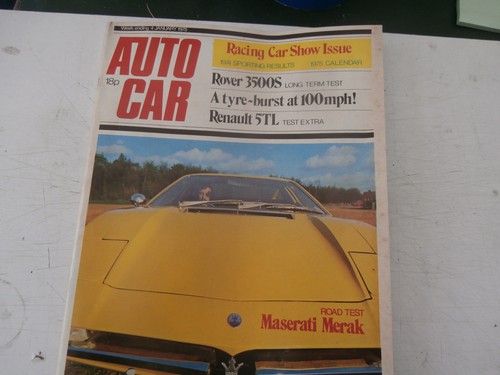 Autocar 1975 rover 3500s - 1975,