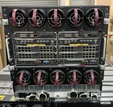 HP Blade System BL C7000 Platinum Chassis 6x2400W 10x Fans- Power On Tested