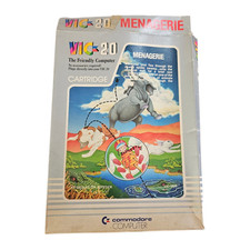 VIC-20 Menagerie Game Cartridge - Vintage Retro Commodore Collector's Item