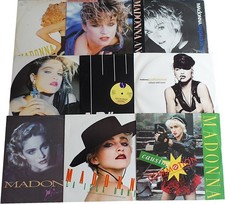9 x MADONNA 12" VINYL SINGLE