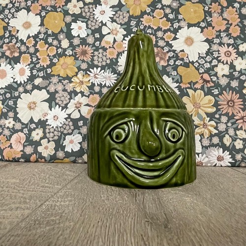 Sylvac cucumber face pot - sylvac,