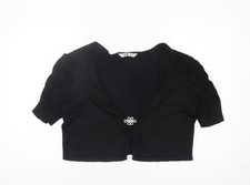 BHS Women's Black Shrug Jumper