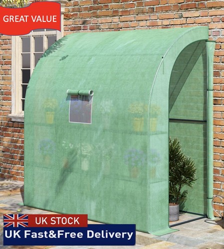 Greenhouse walk lean to - greenhouse,