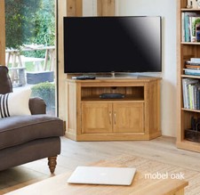 Mobel Oak Corner Television