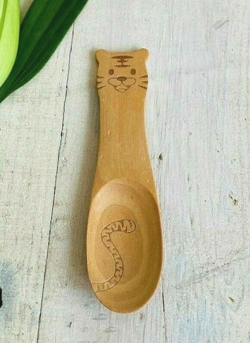 Kids cutlery tiger - tiger, wood