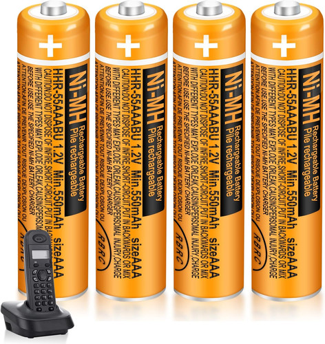 Pack 550mah hhr 55aaabu - 550mah, hhr-55aaabu