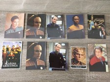 Star Trek Voyager postcards Bundle Job Lot Chakotay 90s Fan Memorabilia A10