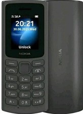 Nokia 105 4G Dual Sim Charcoal Basic Big Button Mobile Phone