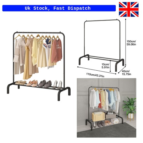 Clothing garment rack - garment, with