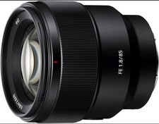 Sony 85mm f/1.8 Full-Frame E-Mount Prime Lens – Ideal for Portraits, Weddings,