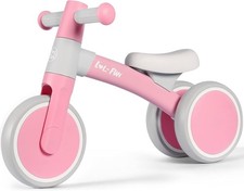 Balance Bike for 1 Year Old Boys Girls, Toddler Trike for Baby 12-18 Months Pink
