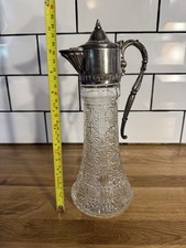 Vintage Lead Crystal & Silver