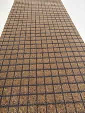 Orange/grey Loop Pile Stair Carpet. 2@4.90m, 99cm Wide. Very Heavy Wearing.