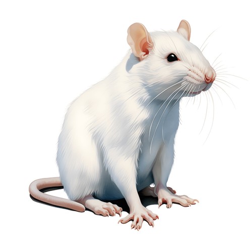 Sticker rat car - sticker,