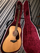 Yamaha FG-700MS Acoustic Guitar and Hiscox Liteflite Standard Case