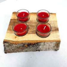 Natural Wooden Tea light