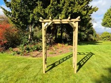 Wooden Garden Rose Arch 4Ft