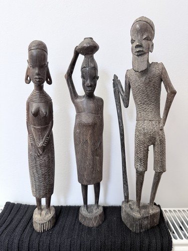 Hand carved african tribal - african,