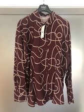 Ladies Burgundy Chain print