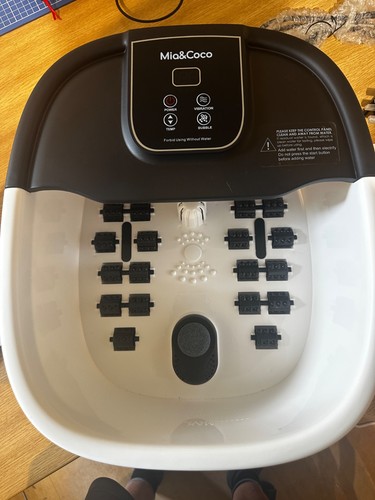 Electric heated vibrating foot - heated,